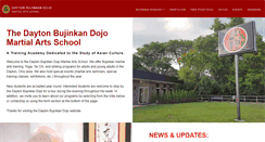 Desktop Screenshot of daytonbujinkan.com